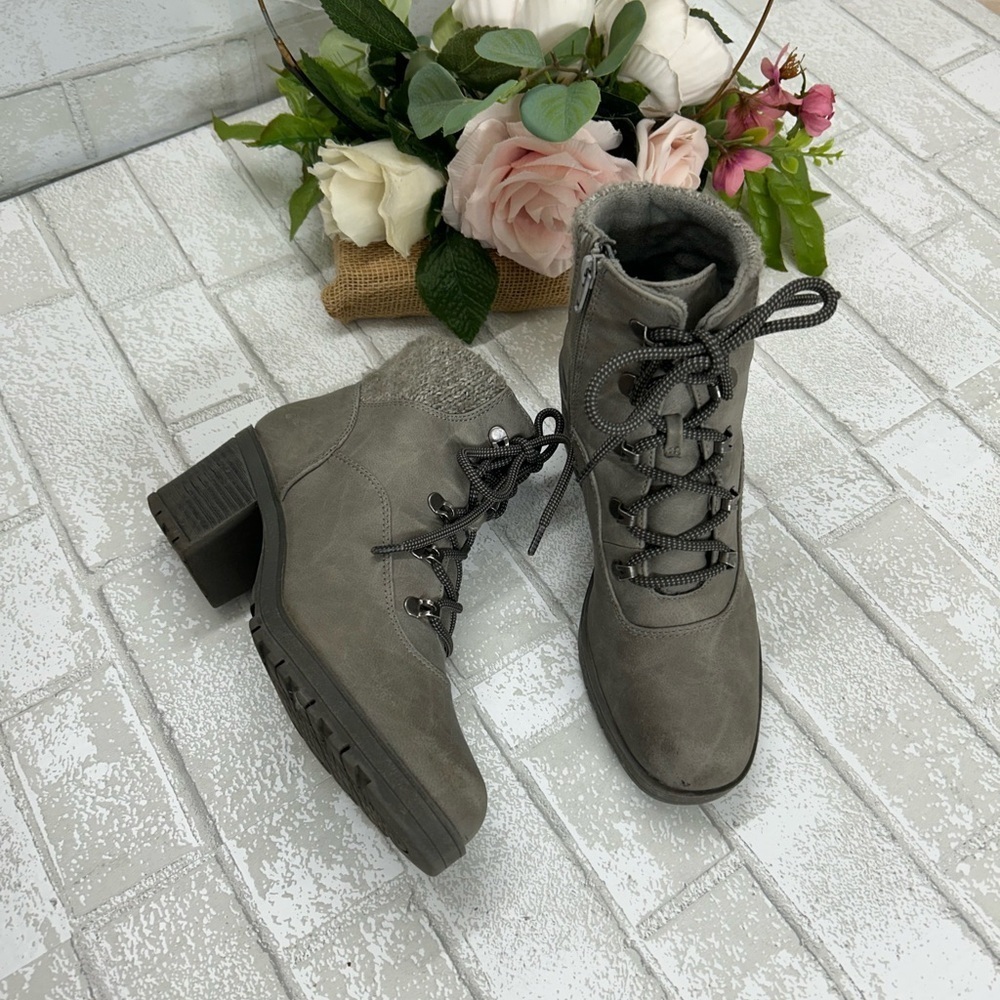 Gray Women's Ankle Boots